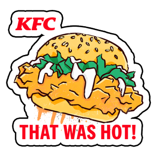 KFC UNMATCHED STICKERS